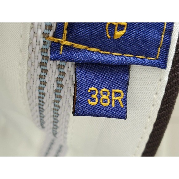 Tony Blake Men's Brown Solid 100% Polyester Straight Leg Dress Pants Size 38R - Picture 9 of 11